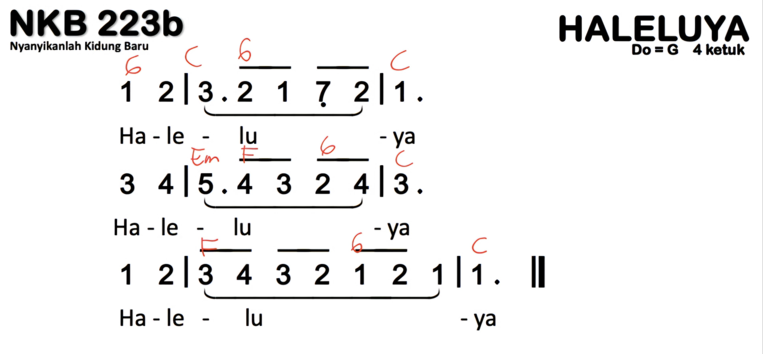 Chord NKB 223b