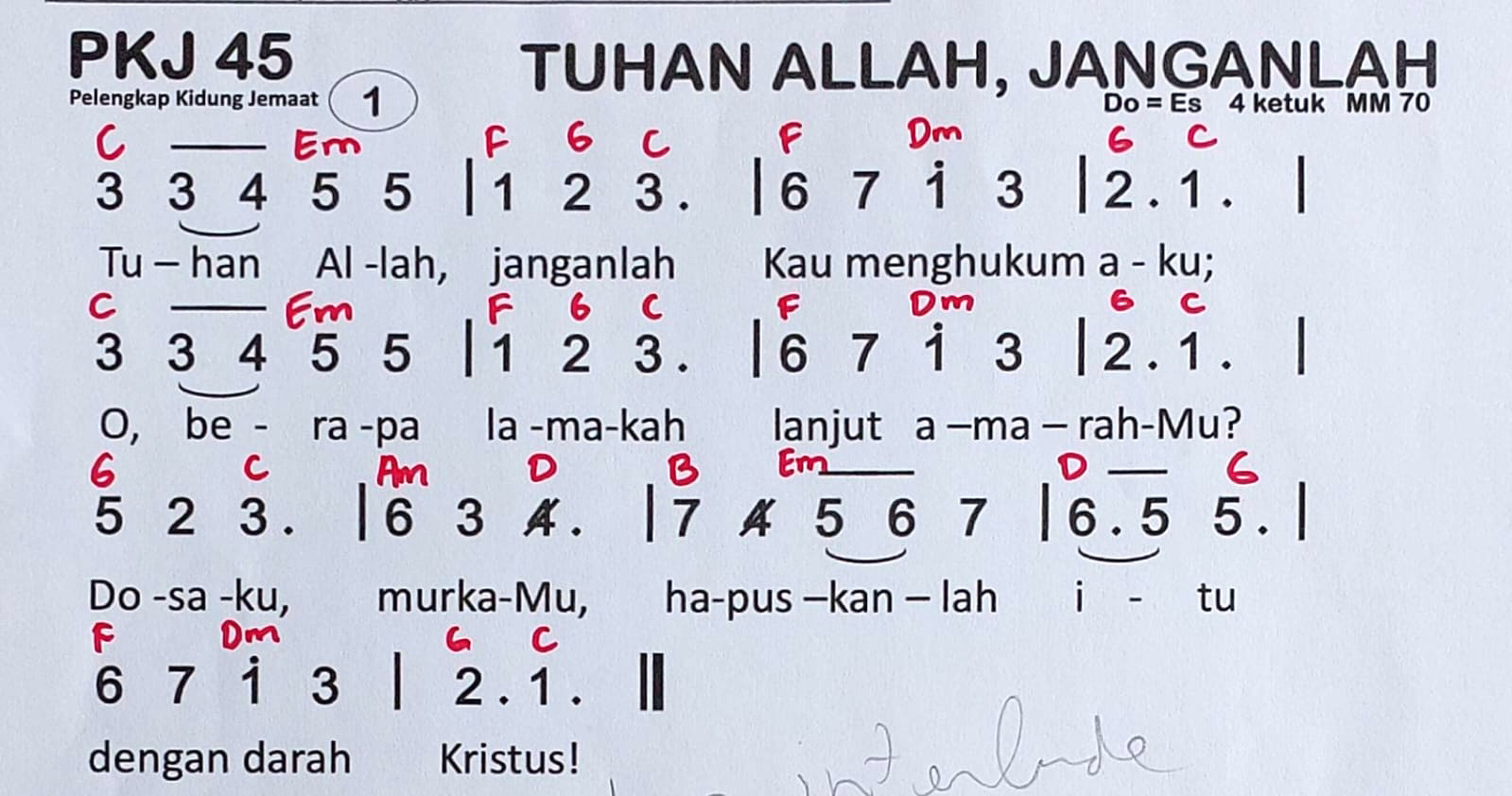 Chord PKJ 45